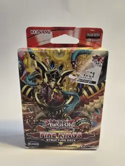 Yu-Gi-Oh! TCG Fire Kings Structure Deck (SR14) - 1st Edition - New/Sealed - Image 1