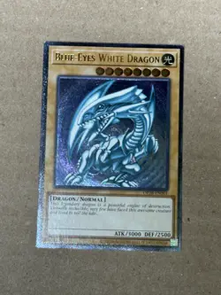 YUGIOH Blue-Eyes White Dragon OP28-EN001 Ultimate Rare LP #4 - Image 1