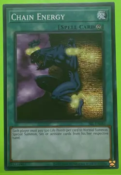 Yugioh! Chain Energy SRL-EN046 Spell Ruler 25th NM - Image 1