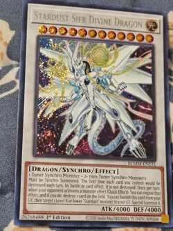 Stardust Sifr Divine Dragon - Secret Rare BLMM-EN151 - Yugioh - Image 3
