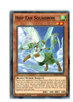 HOP EAR SQUADRON MP20-EN164 1st EDITION YUGIOH TCG LP - Image 1