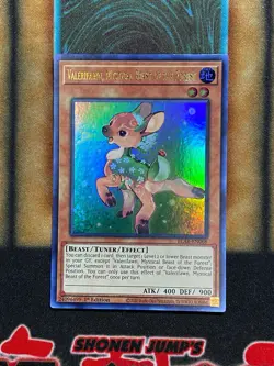 Yugioh Valerifawn, Mystical Beast Of The Forest BLAR-EN068 Ultra Rare 1st Ed NM - Image 1