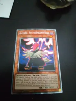 Yugioh Blackwing - Vayu the Emblem of Honor RA03-EN224 Platinum Secret Rare NM - Image 1