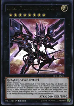 Yu-Gi-Oh! - 2014 Mega-Tin Pack 107: Galaxy-Eyes Tachyon Dragon 2014 MP14-EN024 - Image 1