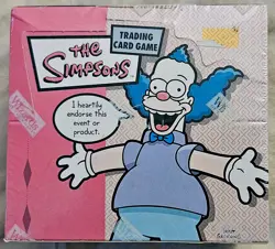 Simpsons Trading Card Game TCG Booster SEALED Box 36 packs Wizards of The Coast - Image 1
