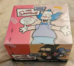 Simpsons Trading Card Game TCG Booster SEALED Box 36 packs Wizards of The Coast - Image 2