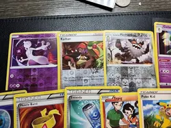Small Yellow Boarded Pokemon Card Lot Regular, Holo, And Reverse Holo Nm - Image 2