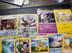 Small Yellow Boarded Pokemon Card Lot Regular, Holo, And Reverse Holo Nm - Image 3