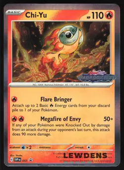 Chi-Yu - SVP 057 - Paradox Rift - SV Black Star Promo - Pokemon Card OC - Image 1