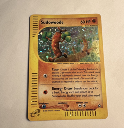 Pokemon Sudowoodo - H24/H32 - Aquapolis Holo Rare Card MP - Image 1