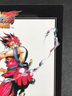 Kagetsu Kazama SAMURAI SPIRITS SNK Trading Cards Gamest Rare Made in JAPAN 1996 - Image 5