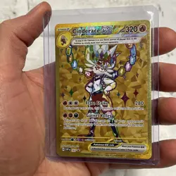 Cinderace ex 163 Sv: Scarlet & Violet Promo Card Holo NM/MT 2024 Pokemon - Image 2