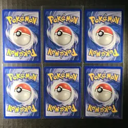 Lot of 6 Shadowless Base Set Pokemon Energy Cards, #97 through #102 (1/9) - Image 2