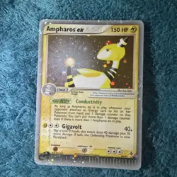 Pokemon TCG Ampharos EX Dragon Holo Card 89/97 NM Condition - Image 1