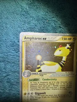 Pokemon TCG Ampharos EX Dragon Holo Card 89/97 NM Condition - Image 4