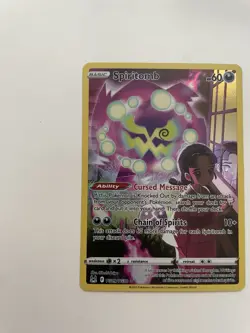 Pokemon Spiritomb TCG Lost Origin Trainer Gallery Holo Ultra Rare Card TG09/TG30 - Image 3