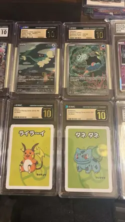 33 Graded Pokemon Cards CGC Slabs And AGS Slabs - Image 5