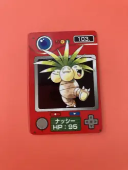 Exeggutor No.103 Pokemon Zukan Mini Card Nintend very rare Japanese F/S - Image 2