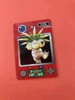 Exeggutor No.103 Pokemon Zukan Mini Card Nintend very rare Japanese F/S - Image 3