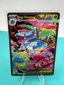 Pokemon TCG Mega Venusaur EX SIR 177/132 Mega Evolutions - Pack Fresh Card - Image 1