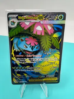 Mega Venusaur ex - 003/132 - Double Rare - Mega Evolutions - Pokemon Card - NM - Image 1