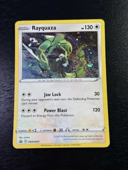 3x Rayquaza SWSH029 SWSH: Sword & Shield Promo Cards Holo Near Mint - Image 2