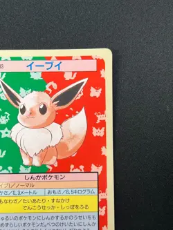 [LP] Eevee Topsun Green Back 133 Pokemon Card Japanese 1995 21D58 - Image 5