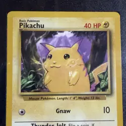 Pikachu 058/102 Base Set (Shadowless) Regular for sale online - Image 3