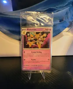 SEALED Alakazam 82/167 Cosmos Holo Knockout SEALED PROMO Pokemon Card - Image 1