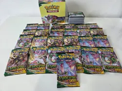 Pokemon TCG SWSH Evolving Skies 25 packs and all other pulled cards 820650818776 - Image 3