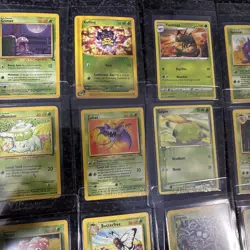 Vintage Pokemon Lot Of 20 Cards Grass Type Base Set 1&2 Fossil Jungle & More - Image 3