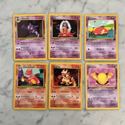 Pokemon Card Lot 1999 WOTC 40 Different Cards All 1st Edition Or Uncommon NM - Image 2
