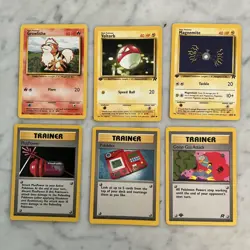 Pokemon Card Lot 1999 WOTC 40 Different Cards All 1st Edition Or Uncommon NM - Image 3