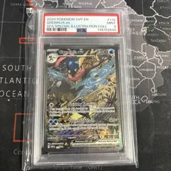 Greninja ex 132 Sv: Scarlet & Violet Promo Cards Holo Psa 9 Mint Graded - Image 1