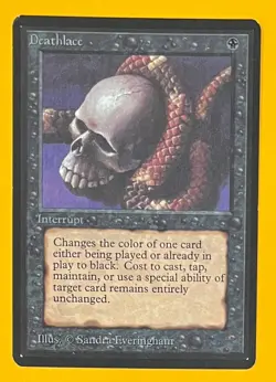 MTG DEATHLACE Beta (OldManMTG 012-062) - Image 1