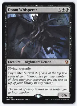 Doom Whisperer M Commander: Murders at Karlov Manor 128 NM - Image 1