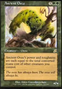 MTG Ancient Ooze, Scourge, Heavily Played, English - Image 1