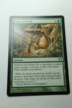 MTG Time of Need x1- -Champions of Kamigawa-Lightly Played - Image 1