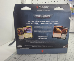 Warhammer 40k mtg commander deck ruinous powers new unopened - Image 2