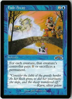 Fade Away 34 Common Exodus NM MTG - Image 1