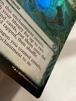 MTG Encroaching Dragonstorm (Showcase Foil) Tarkir: Dragonstorm 305 NM - Image 3