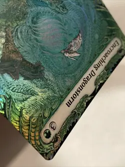 MTG Encroaching Dragonstorm (Showcase Foil) Tarkir: Dragonstorm 305 NM - Image 4