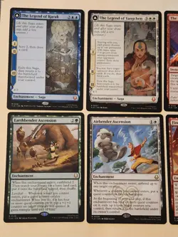Mtg Mythic Rare Lot Of 8 From Avatar The Last Airbender All Near Mint - Image 2