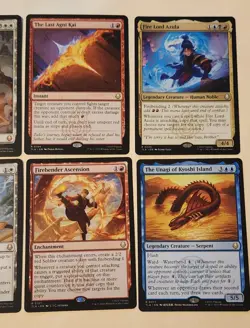 Mtg Mythic Rare Lot Of 8 From Avatar The Last Airbender All Near Mint - Image 3