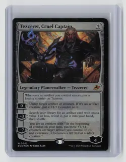 Edge of Eternities #2 Tezzeret, Cruel Captain Foil - Image 1