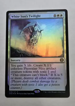 White Sun's Twilight Phyrexia: All Will Be One Foil - Image 1