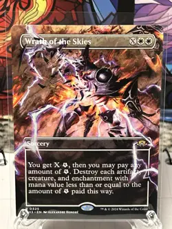 Wrath of the Skies (Borderless) Modern Horizons 3 Regular - Image 1