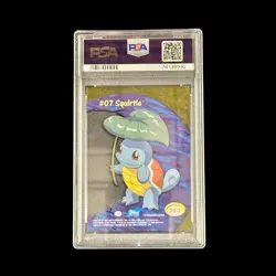 Pokemon Slab Topps Squirtle 07 PSA 9 Mint 2000 - Image 2
