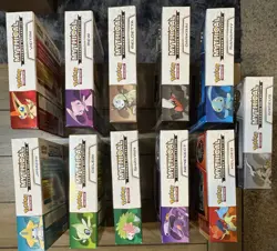 Pokemon 20th Anniversary Mythical Pin Collection (Full Set) - Image 5