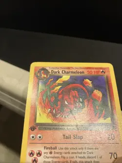 Dark Charmeleon 1st Edition Team Rocket Pokemon 32/82 MP - Image 2